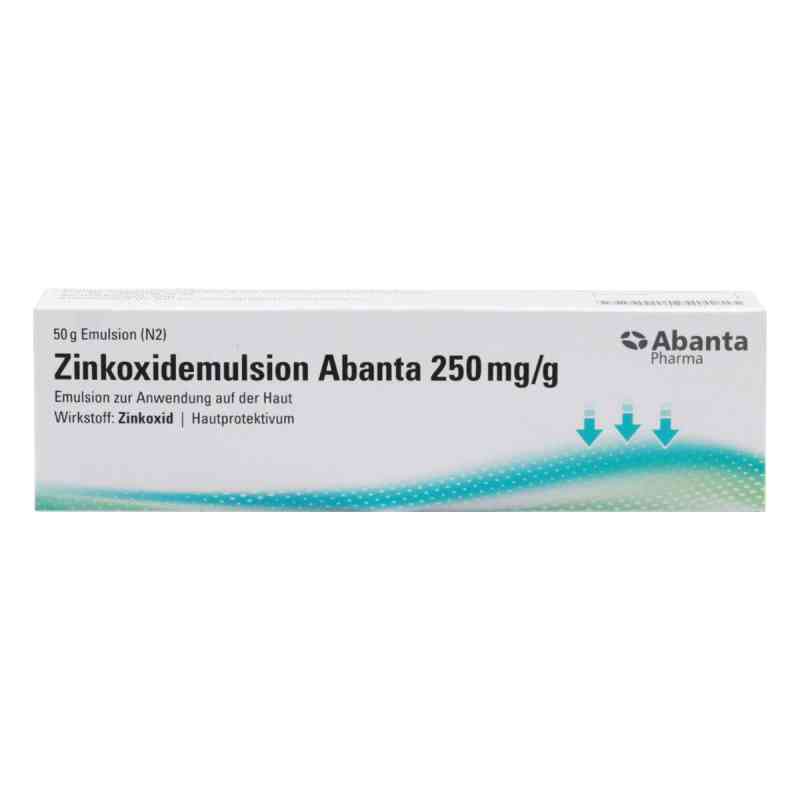 Zinkoxidemulsion Abanta 250 Mg/g 50 g von Abanta Pharma GmbH PZN 19641664