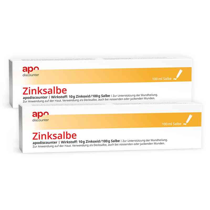 Zinksalbe Apodiscounter 2x100 ml von Pharma Aldenhoven GmbH & Co. KG PZN 08102178