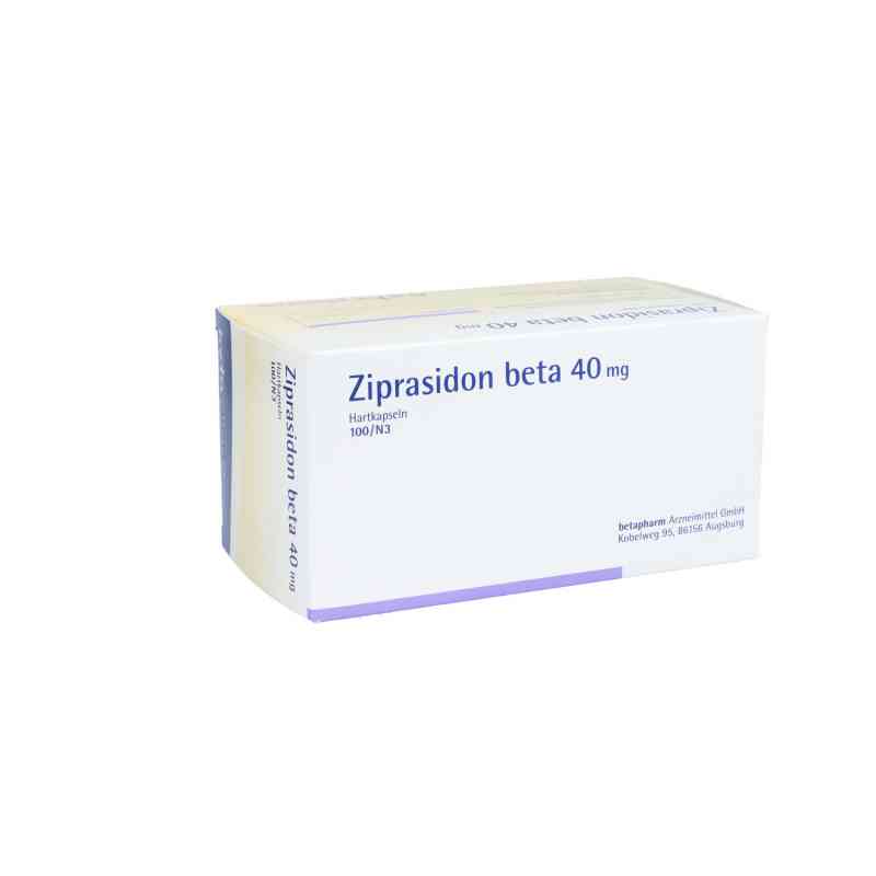 Ziprasidon beta 40 mg Hartkapseln 100 stk von betapharm Arzneimittel GmbH PZN 00233721