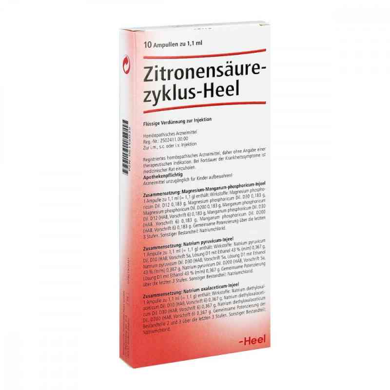 Zitronensäurezyklus Heel Ampullen 10 stk von Biologische Heilmittel Heel GmbH PZN 06156039