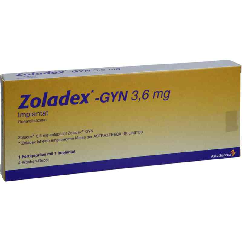 Zoladex Gyn 3,6 mg Implantat in einer Fertigspritze 1 stk von kohlpharma GmbH PZN 01545925
