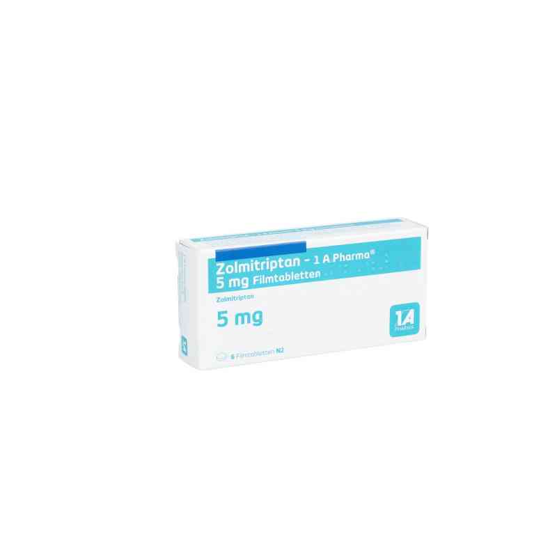 Zolmitriptan-1a Pharma 5 mg Filmtabletten 6 stk von 1 A Pharma GmbH PZN 09427390