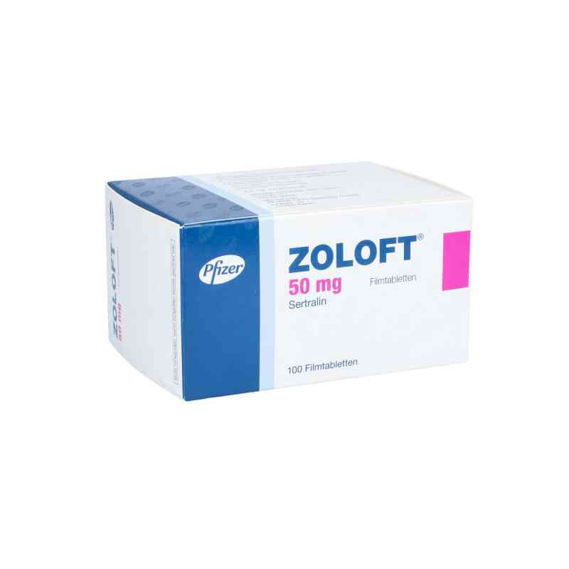 Zoloft 50 mg Filmtabletten 100 stk von Pfizer OFG Germany GmbH PZN 07577843