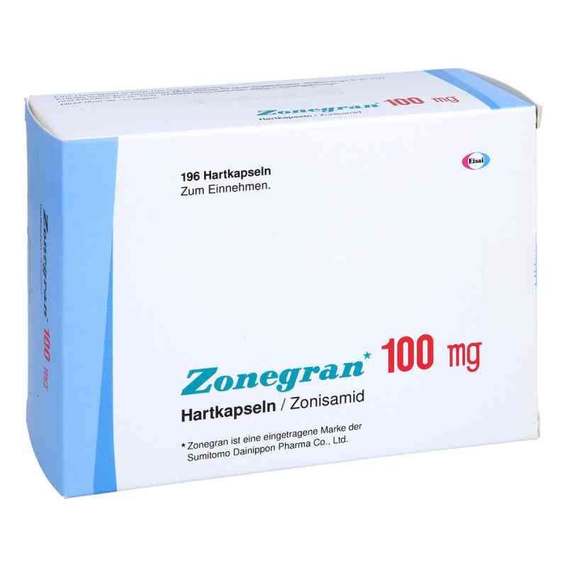 Zonegran 100 mg Hartkapseln 196 stk von kohlpharma GmbH PZN 01697463