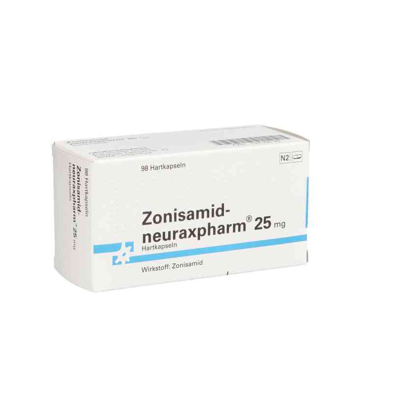 Zonisamid-neuraxpharm 25 mg Hartkapseln 98 stk von neuraxpharm Arzneimittel GmbH PZN 13233533