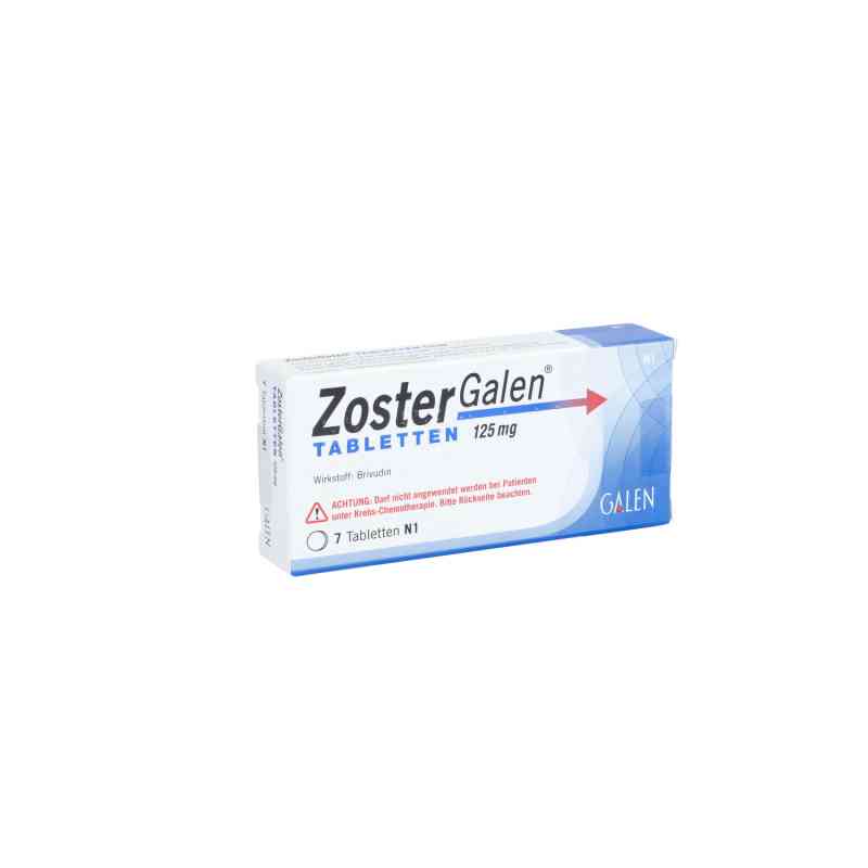 Zostergalen 125 mg Tabletten 7 stk von GALENpharma GmbH PZN 15581468