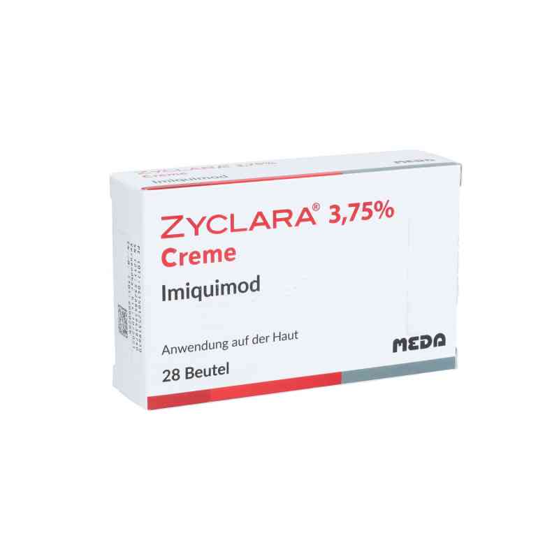Zyclara 3,75% Creme Sachets 28 stk von Abacus Medicine A/S PZN 12531961