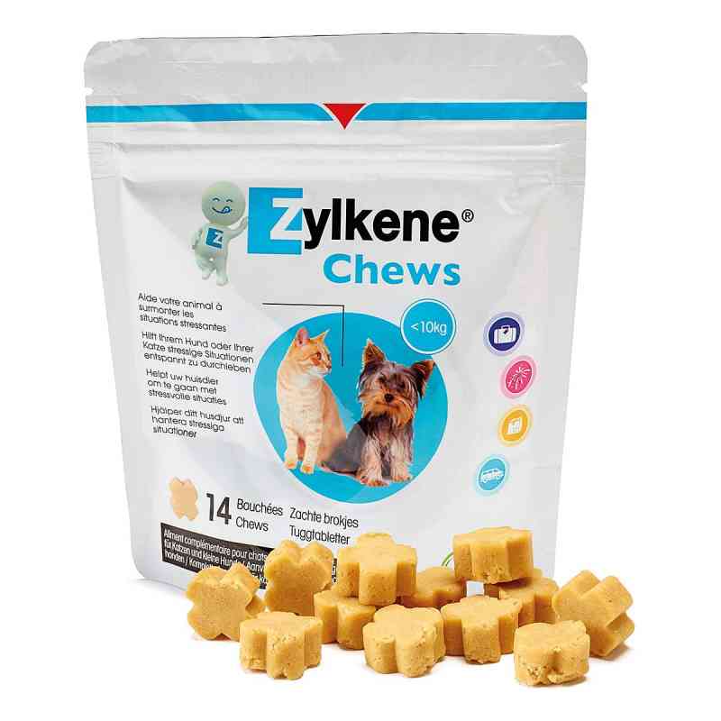 Zylkene 75 mg Erg.futterm.chews für Hunde /Katzen 14 stk von O'ZOO GmbH PZN 16361639