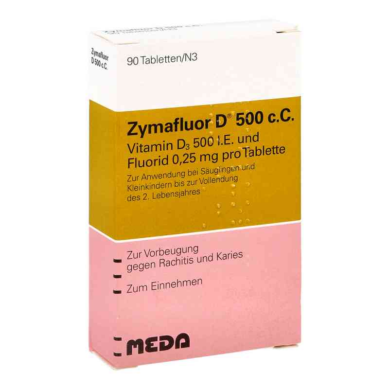Zymafluor D5 00 C C Tabletten 90 stk von Viatris Healthcare GmbH PZN 00014901
