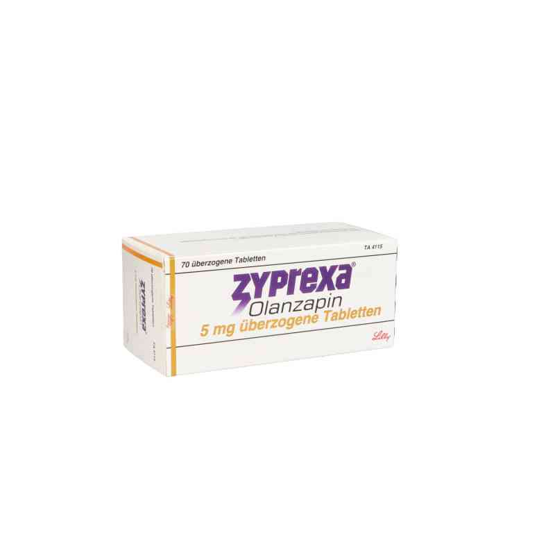 Zyprexa 5 mg überzogene Tabletten 70 stk von LILLY DEUTSCHLAND GmbH PZN 05011528
