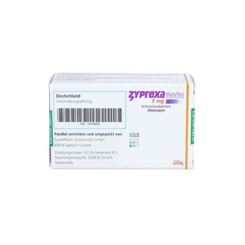 Zyprexa Velotab 5 mg Schmelztabletten 70 stk