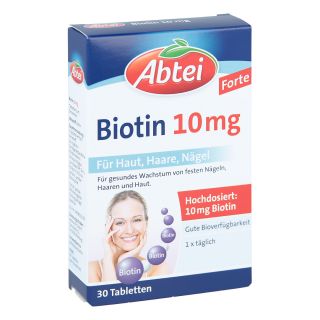 Abtei Biotin 10 mg Tabletten 30 stk von Perrigo Deutschland GmbH PZN 05388492