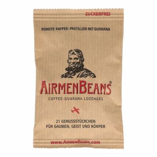 Airmenbeans feinste Kaffee Pastillen mit Guarana 21 stk von AMB Handels- und Werbe GmbH PZN 03136243