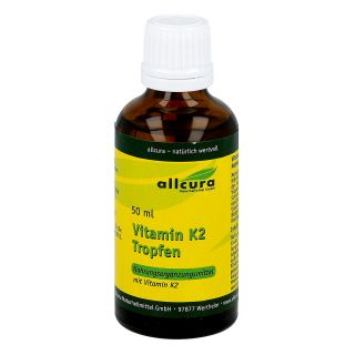 allcura Vitamin K2 Tropfen 50 ml von allcura Naturheilmittel GmbH PZN 10794202