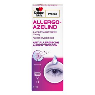 Allergo-azelind 0,5 Mg/ml Augentropfen Lösung 6 ml von Queisser Pharma GmbH & Co. KG PZN 17273707