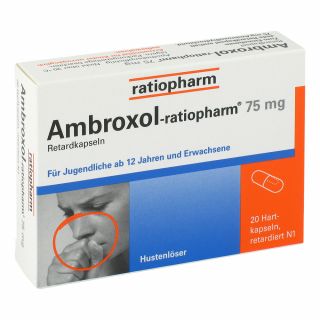 Ambroxol ratiopharm 75mg Hustenlöser 20 stk von ratiopharm GmbH PZN 00680934