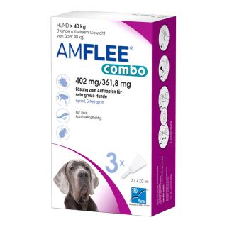 Amflee Combo Hund +40kg 3 stk von TAD Pharma GmbH PZN 13921724