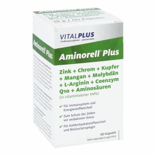 Aminorell plus Kapseln 60 stk von Sanorell Pharma GmbH PZN 02527208