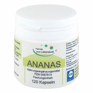 Ananas Enzyme Kapseln 120 stk von G & M Naturwaren Import GmbH & C PZN 00587614