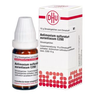 Antimonium Sulf. Aurant. C200 Globuli 10 g von DHU-Arzneimittel GmbH & Co. KG PZN 00545165
