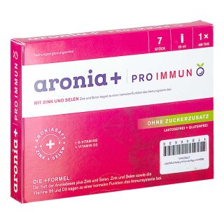 Aronia+ Pro Immun Trinkampullen 7X25 ml von KIOBIS GmbH PZN 17846600