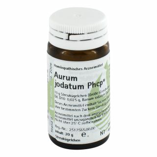 Aurum Jodatum Phcp Globuli 20 g von PHöNIX LABORATORIUM GmbH PZN 00359505