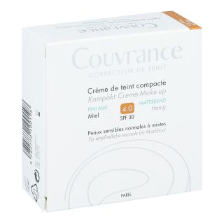 Avene Couvrance Kompakt Cr.-make-up matt.honig 4 10 g von PIERRE FABRE DERMO KOSMETIK GmbH PZN 10942507