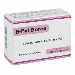 B Fol Berco Tabletten 100 stk von Berco-ARZNEIMITTEL PZN 00050966
