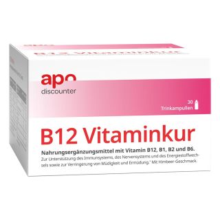 B12 Vitaminkur Trinkampullen 30X7 ml von apo.com Group GmbH PZN 18810840