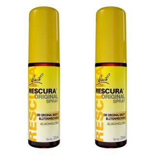 Bachblüten Original Rescura Spray alkoholfrei 2x20 ml von Nelsons GmbH PZN 08101738