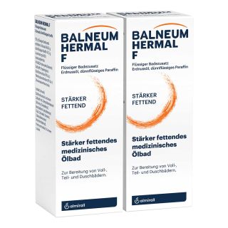 Balneum Hermal F flüssiger Badezusatz 2X500 ml von ALMIRALL HERMAL GmbH PZN 07368097
