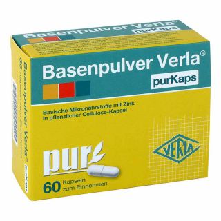 Basenpulver Verla purKaps 60 stk von Verla-Pharm Arzneimittel GmbH &  PZN 12531889