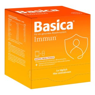 Basica Immun Trinkgranulat+kapsel F.30 Tage 30 stk von Protina Pharmazeutische GmbH PZN 17586211