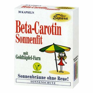 Beta Carotin Sonnenfit Kapseln 30 stk von VIS-VITALIS GMBH PZN 05030744