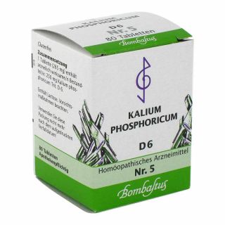 Biochemie 5 Kalium phosphoricum D6 Tabletten 80 stk von Bombastus-Werke AG PZN 04325271