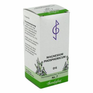 Biochemie 7 Magnesium phosphoricum D6 Tabletten Bombastus 200 stk von Bombastus-Werke AG PZN 01073567