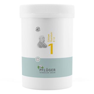 Biochemie Pflüger 1 Calcium fluor.D 12 Tabletten 4000 stk von Homöopathisches Laboratorium Ale PZN 06318766