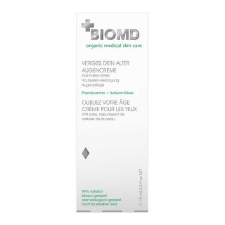 BIOMD Vergiss dein Alter Augenpflege Creme 15 ml von Herba Anima GmbH PZN 09075761