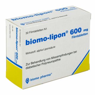 Biomo-Lipon 600 30 stk von biomo pharma GmbH PZN 06897586
