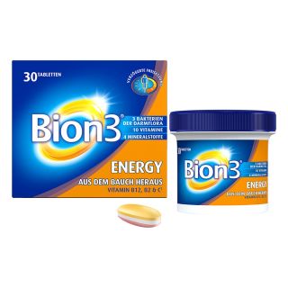 Bion3 Energy Tabletten 30 stk von WICK Pharma - Zweigniederlassung PZN 18010737
