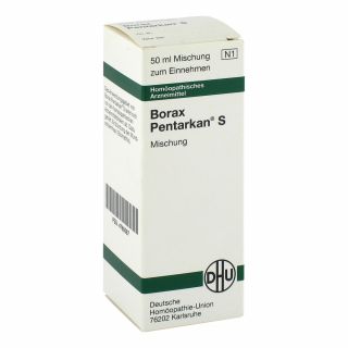Borax Pentarkan S Liquidum 50 ml von DHU-Arzneimittel GmbH & Co. KG PZN 04780087