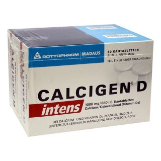 CALCIGEN D intens 1000mg/880 internationale Einheiten 120 stk von Viatris Healthcare GmbH PZN 00417125