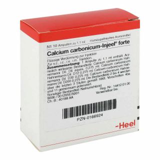Calcium Carbonicum Injeel forte Ampullen 10 stk von Biologische Heilmittel Heel GmbH PZN 00166924