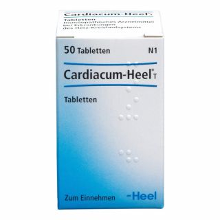 Cardiacum Heel T Tabletten 50 stk von Biologische Heilmittel Heel GmbH PZN 02740215