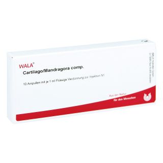 Cartilago/mandragora compositus Ampullen 10X1 ml von WALA Heilmittel GmbH PZN 01751139