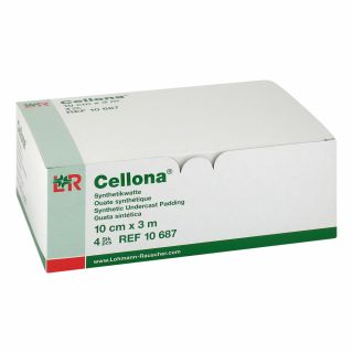 Cellona Synthetikwatte 10 cmx3 m 4 stk von ToRa Pharma GmbH PZN 13753037