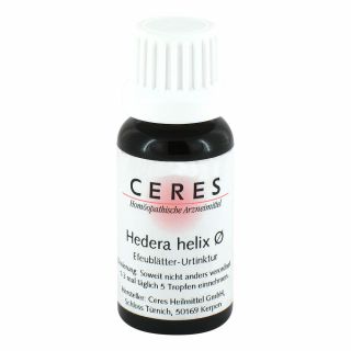 Ceres Hedera helix Urtinktur 20 ml von CERES Heilmittel GmbH PZN 00179045