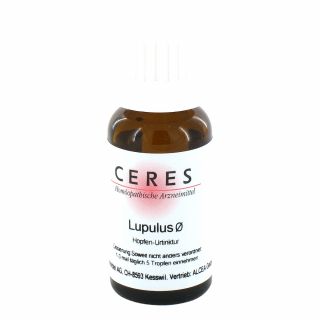 Ceres Lupulus Urtinktur 20 ml von CERES Heilmittel GmbH PZN 00179105