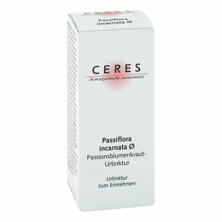 Ceres Passiflora incarnata Urtinktur 20 ml von CERES Heilmittel GmbH PZN 00200868