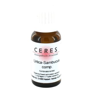 Ceres Urtica sambucus compositus Tropfen 20 ml von CERES Heilmittel GmbH PZN 00575166